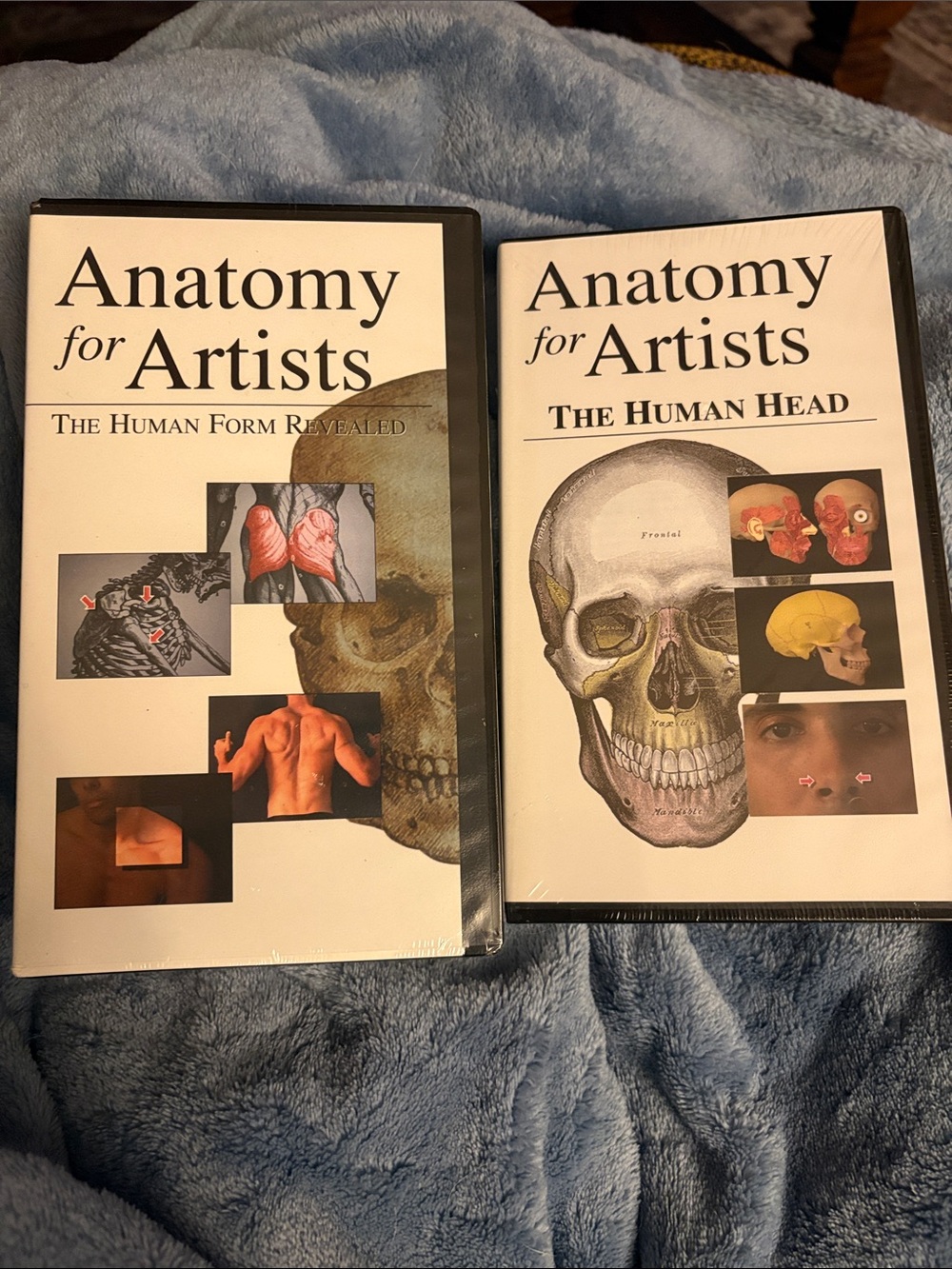 On Air Video Anatomy for Artists VHS Box Set: Human Head & Human Form (NTSC)